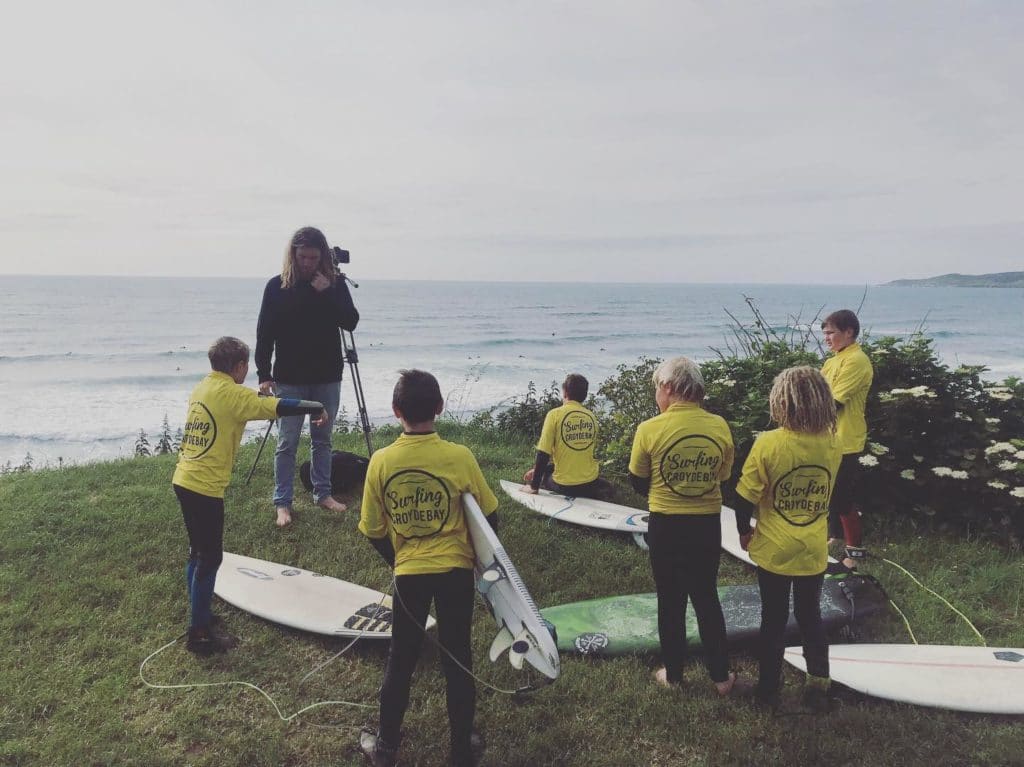 school trips surfing