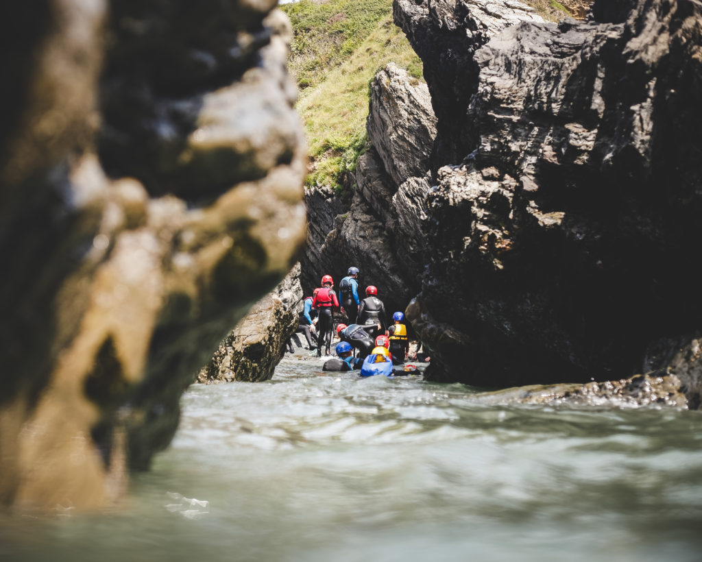 Private Group Coasteering Stag and Hen Parties in Croyde