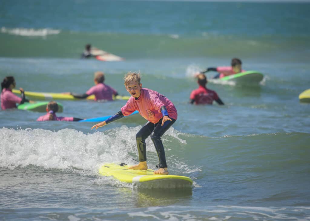 Surf Lessons for kids and Schools