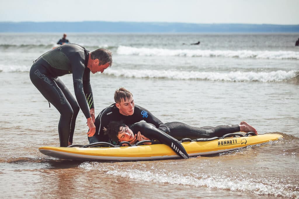 beach lifeguard course