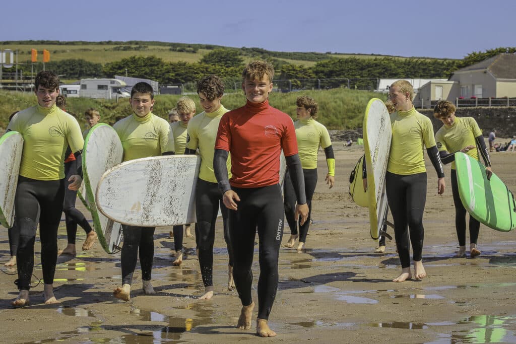 School Group Surf Lessons