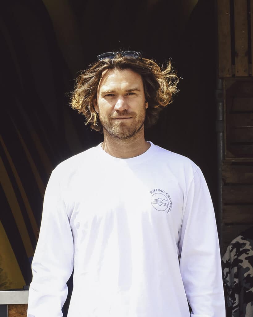 Damon Beveridge Surfing Croyde Bay