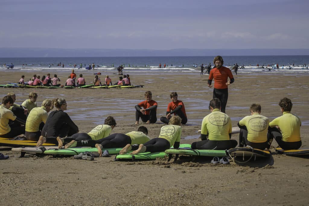 School and Youth Group Surfing Lessons