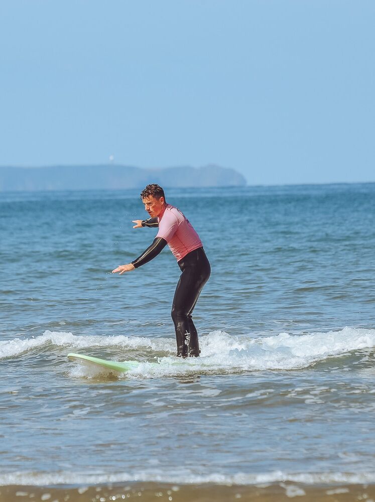 Half day surf lesson