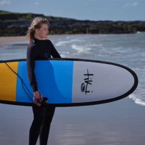 Surf Board Hire Croyde Bay - Tiki Grizzly Surfboard