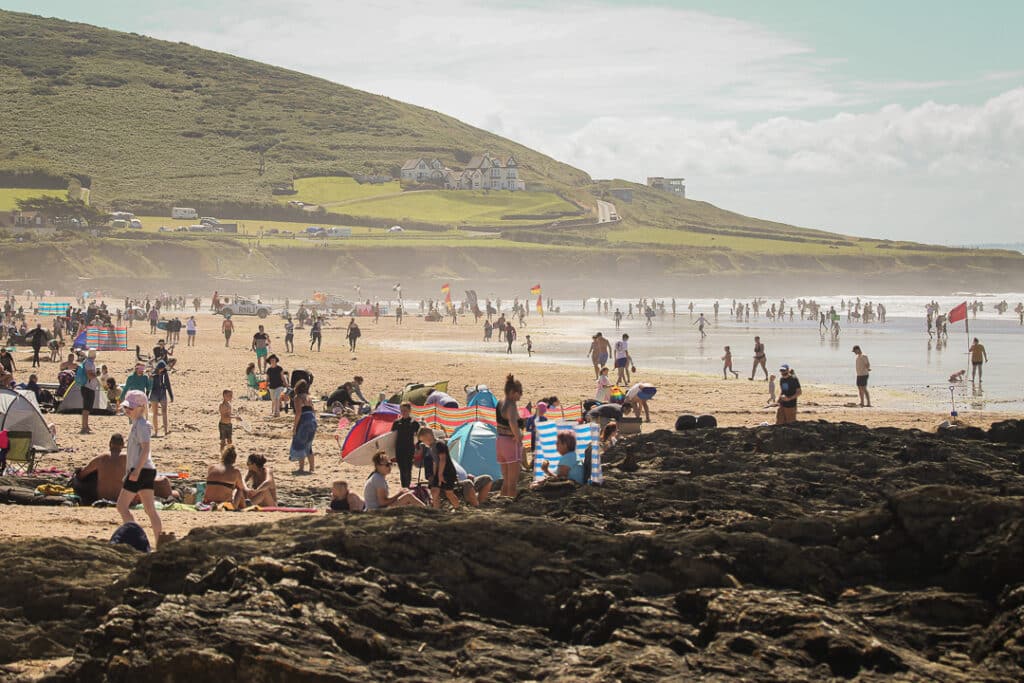 Croyde Beach Summer - Best time to surf Croyde Bay