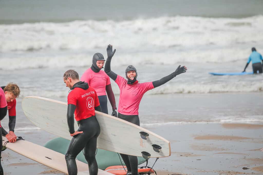 Progressor and Intermediate Surf Camps Croyde Bay
