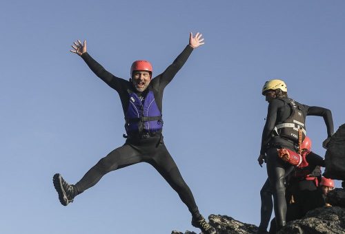 Private Group Coasteering Stag and Hen Parties Book Activities in Croyde